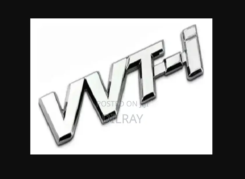 Toyota Vitz VVT-i Logo Emblem Badge