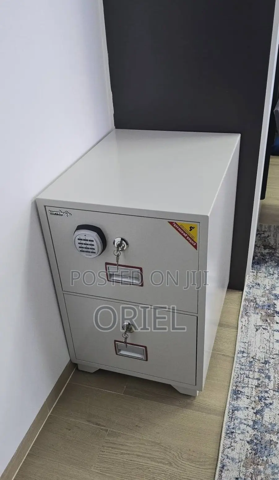 Office Safe : 2-Drawer Diplomat Cabinet Safe