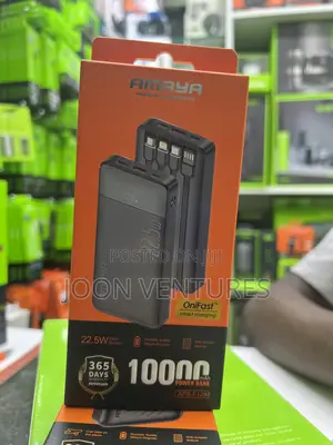 Amaya APB-F119 Ultra-Convenient 10000mAh Powerbank Maximum Portability