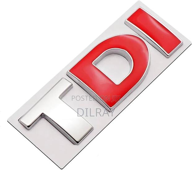Volkswagen TDI Logo Emblem Badge - thumbnail 5