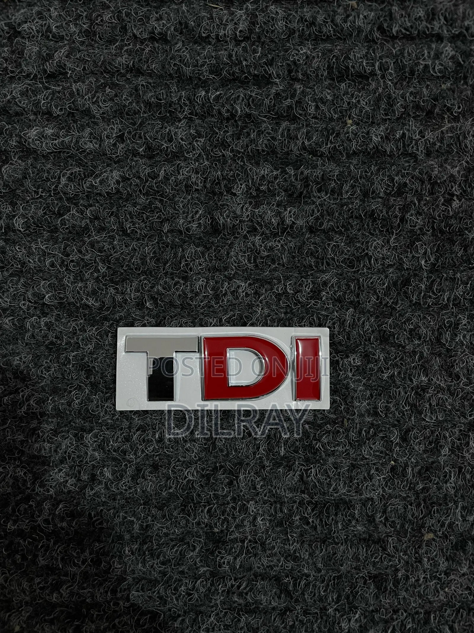 Volkswagen TDI Logo Emblem Badge