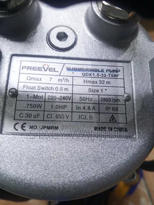 32 M Head Freevel Submersible Pump/ 1hp Submersible Pump