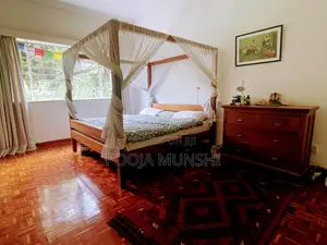 Beautiful Mahogany King Size Bed W Organic Cotton Mattress