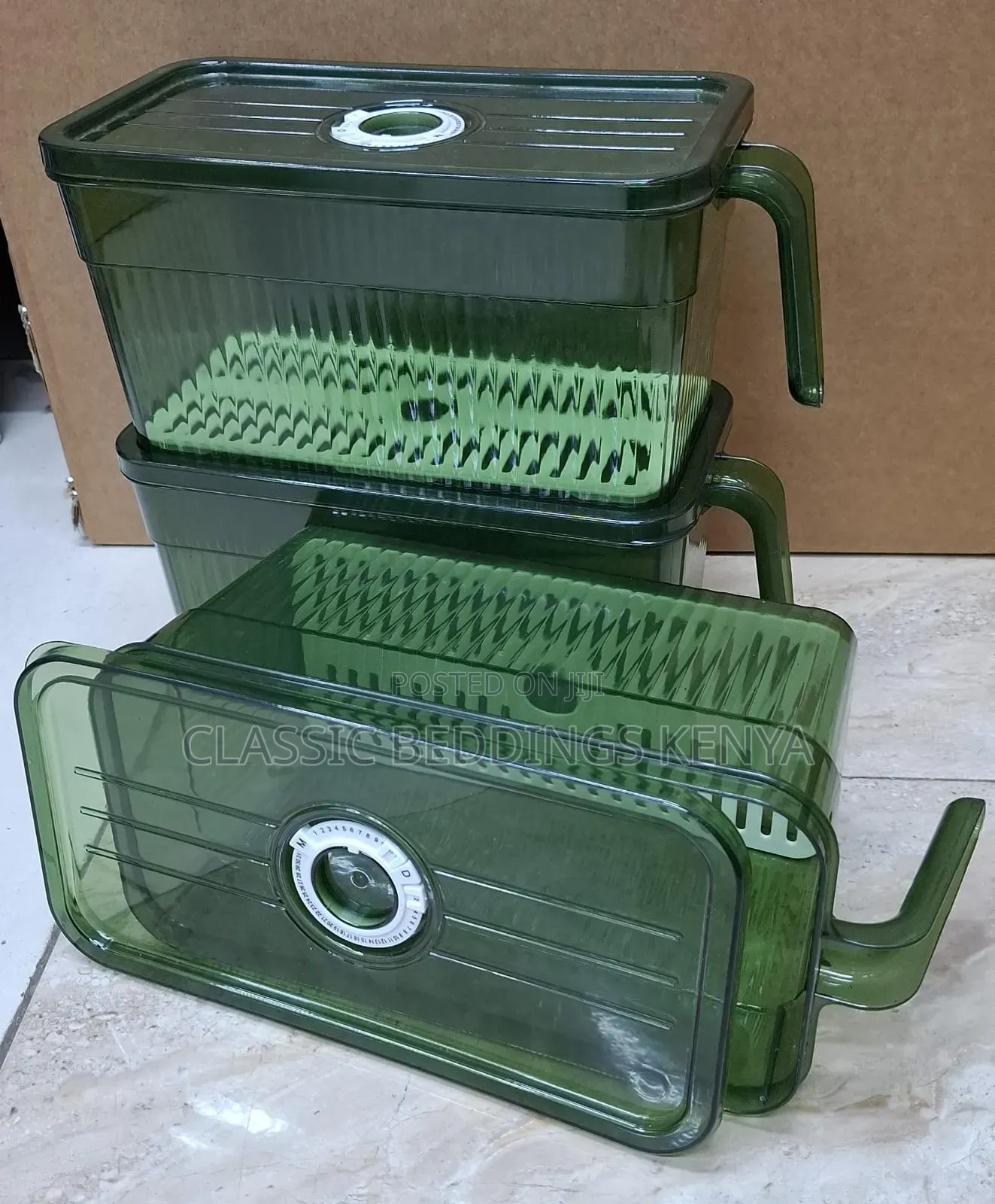 Arcylic Transparent Fridge Organizer