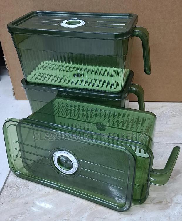 Arcylic Transparent Fridge Organizer - main view
