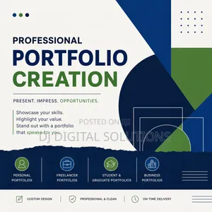 Professional Portfolio Creation and Designing