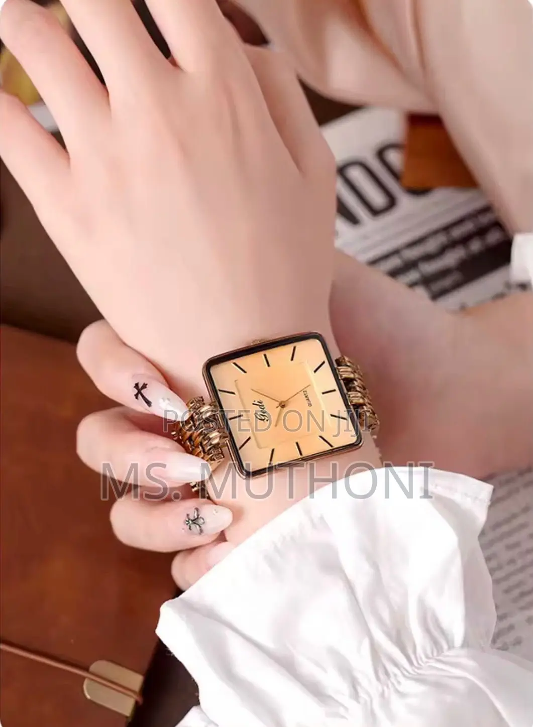 Jewelry or a Timepiece? It's Both.  GEDI 