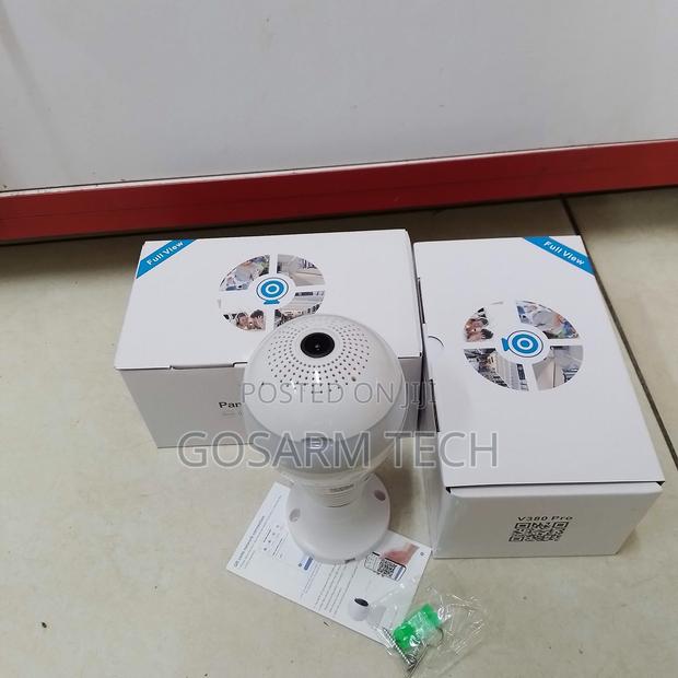 Wireless 360° Panoramic Bulb Camera – V380 Pro - main view