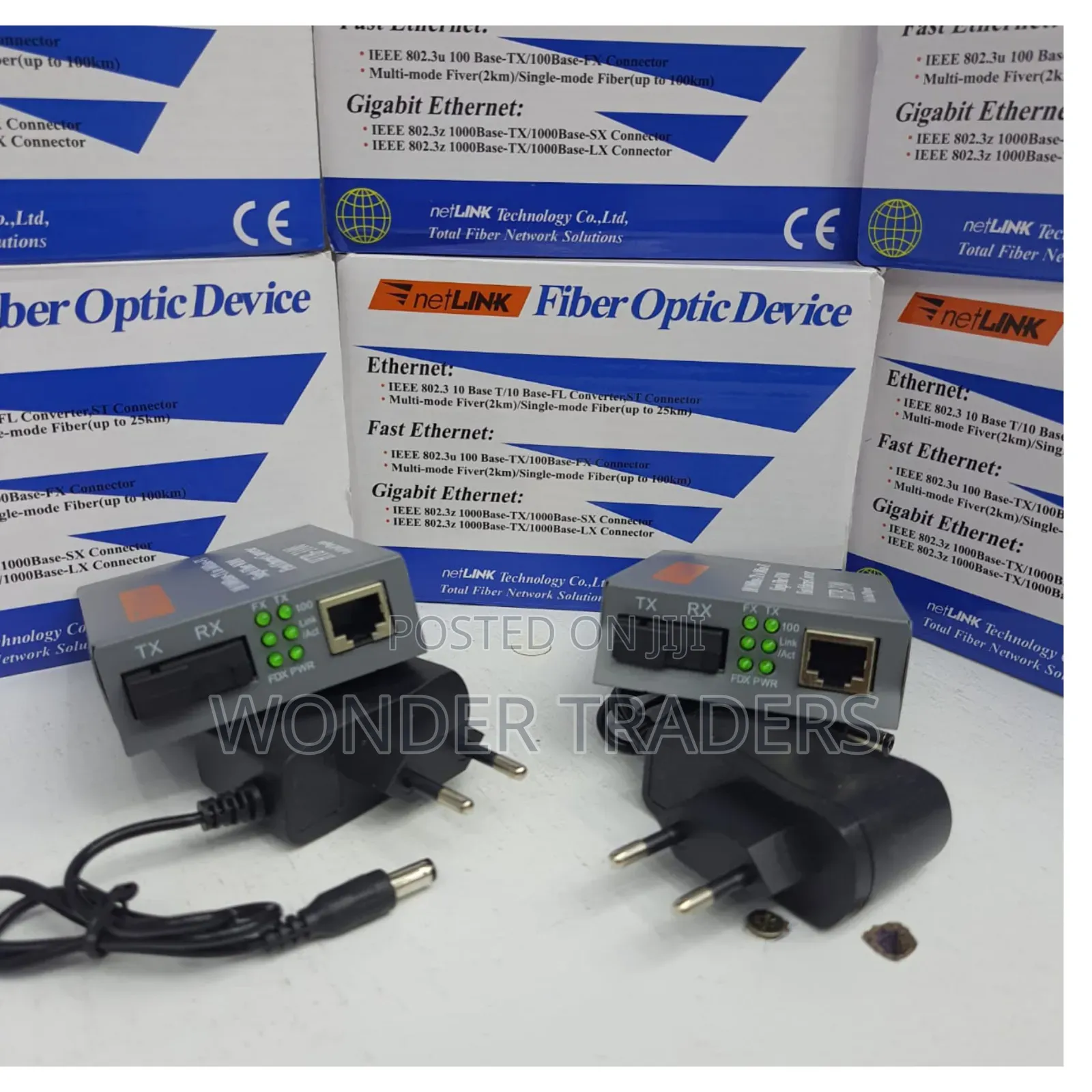 Media Convertors Available 
Base