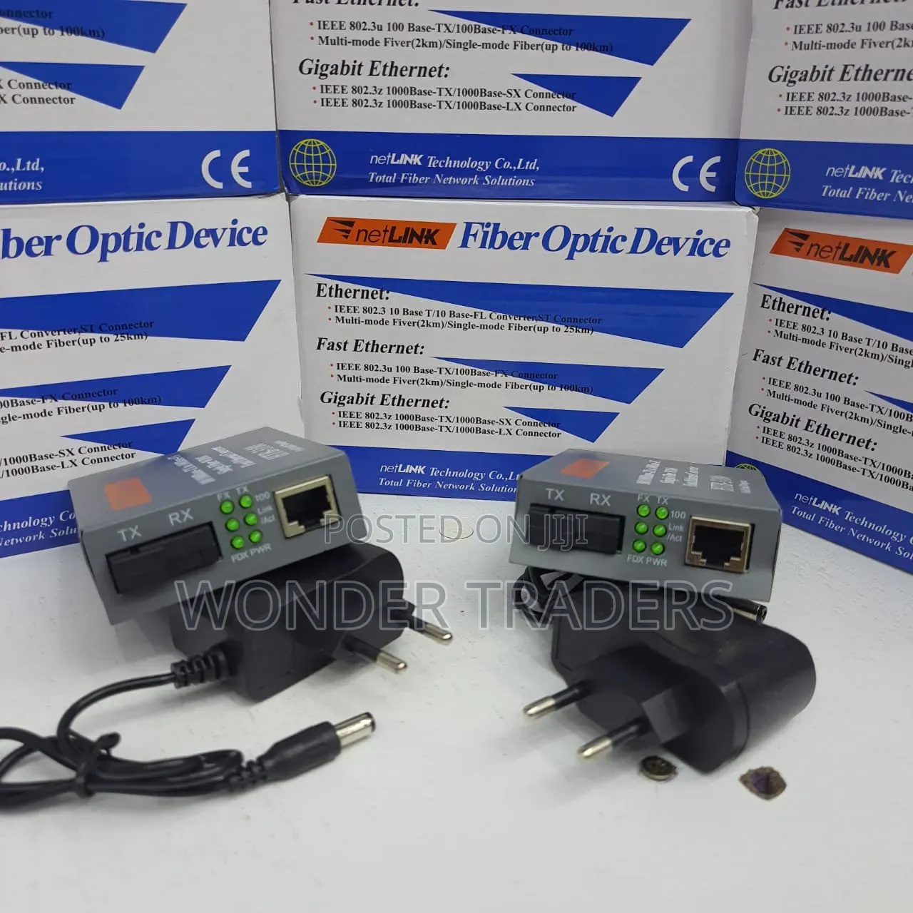 Media Convertors Available 
Base