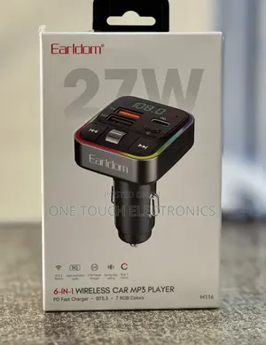 Earldom 6-in-1 Wireless Car MP3 Player
