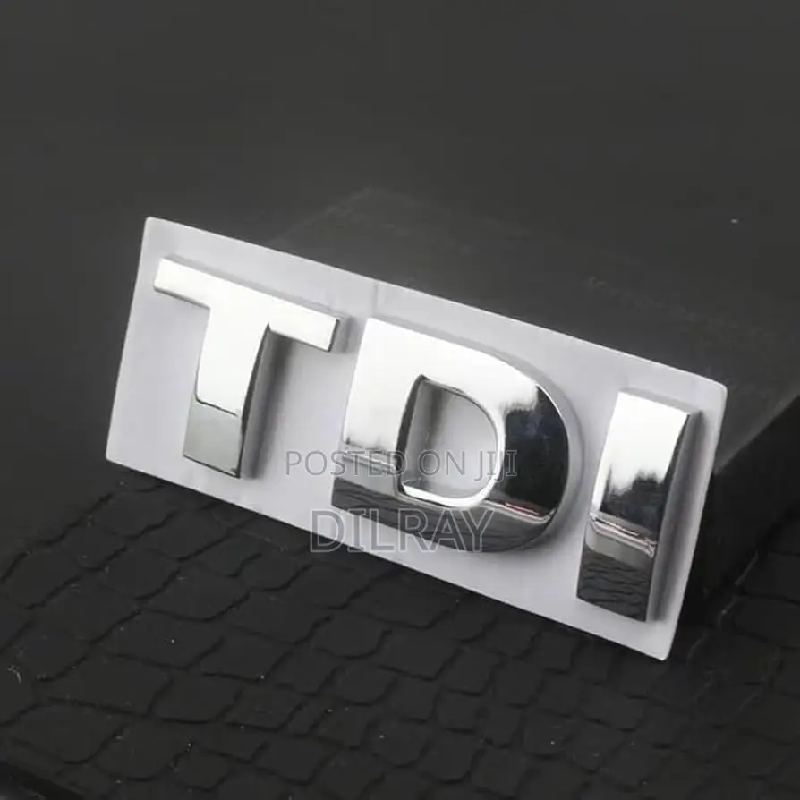 Volkswagen TDI Logo Emblem Badge