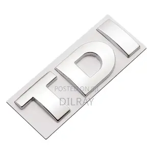 Volkswagen TDI Logo Emblem Badge