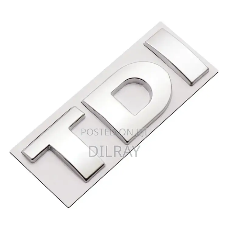 Volkswagen TDI Logo Emblem Badge