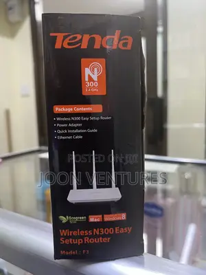 Tenda F3 Wireless N300 Router- 300mbs
