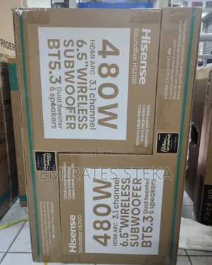 Hisense HS3100 - Channel System: 3.1 CH 480w Soundbar