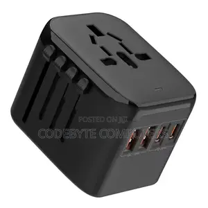 Vention 3-Port USB (C + a + A) Universal Travel Adapter (20w/18w/18w)