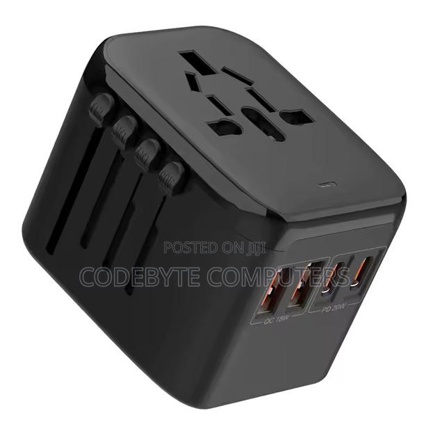 Vention 3-Port USB (C + a + A) Universal Travel Adapter (20w/18w/18w)