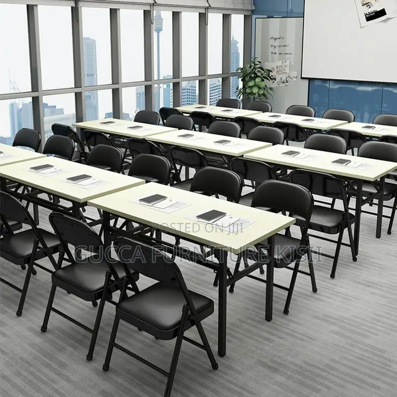 Conference Table; 1.5M Rectangular Foldable Conference/Training Table