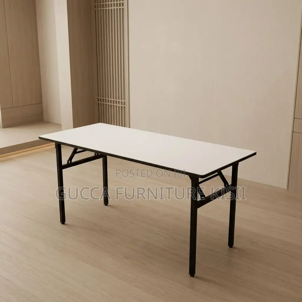 Conference Table; 1.5M Rectangular Foldable Conference/Training Table