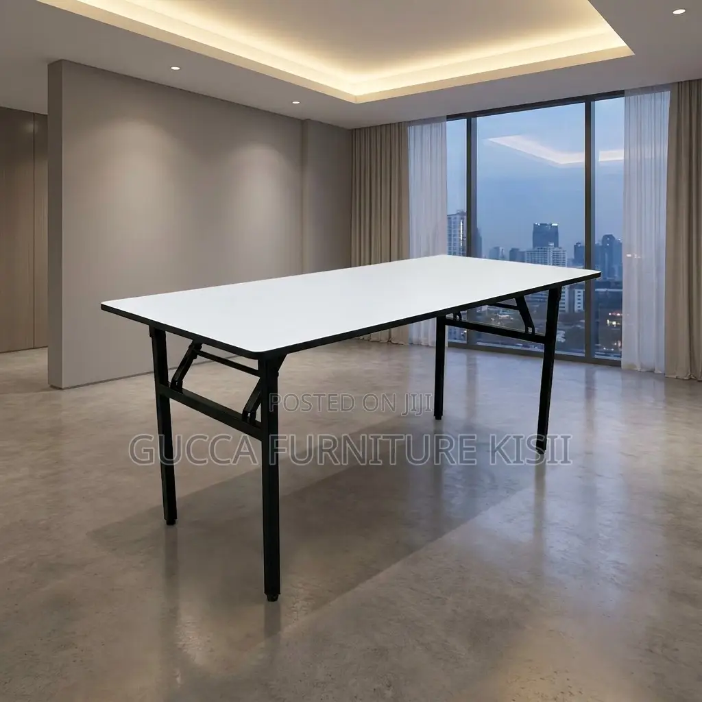 Conference Table; 1.5M Rectangular Foldable Conference/Training Table