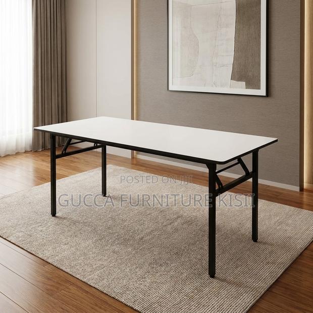 Conference Table; 1.5M Rectangular Foldable Conference/Training Table - thumbnail 15