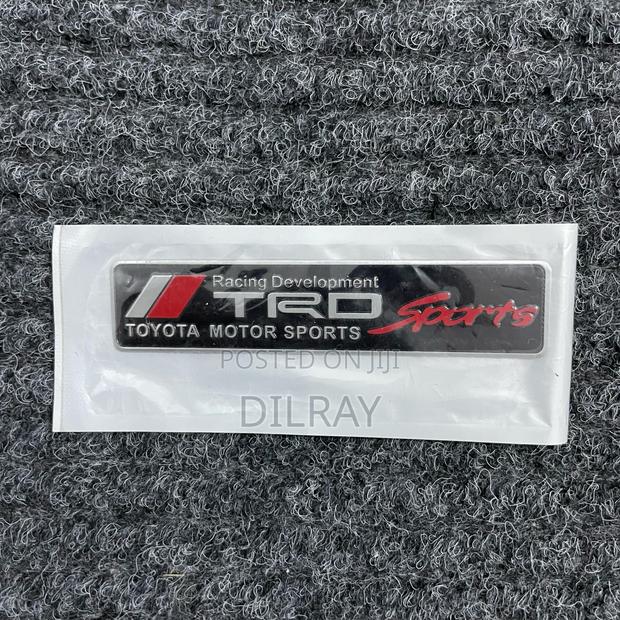 Toyota TRD Logo Emblem Badge