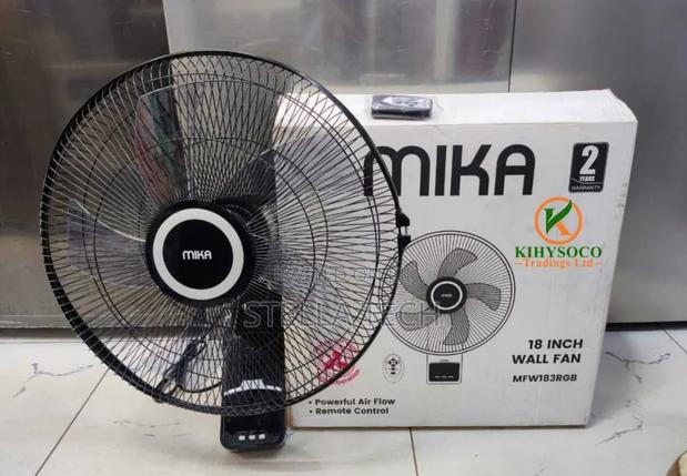 Mika 18 Inches Wall Fan With Remote - main view