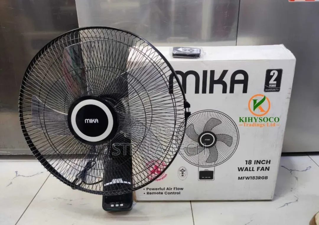 Mika 18 Inches Wall Fan With Remote