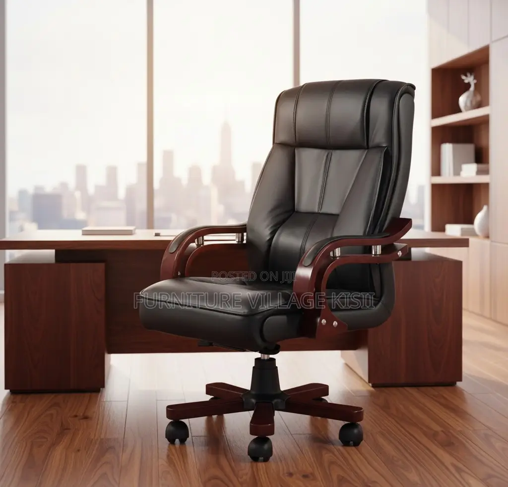 Office Chair: Executive Leather Chair
