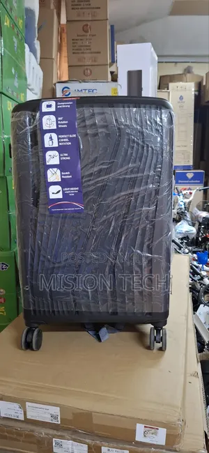 Medium Rubber Suitcase 