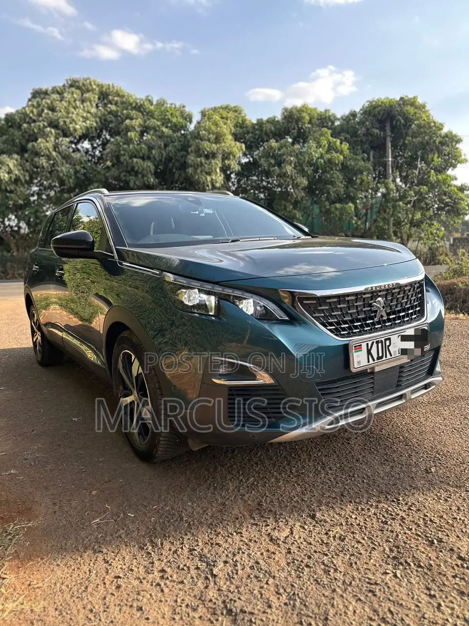 Peugeot 5008 1.6 BlueHDi 120 GT Line 2017 Blue