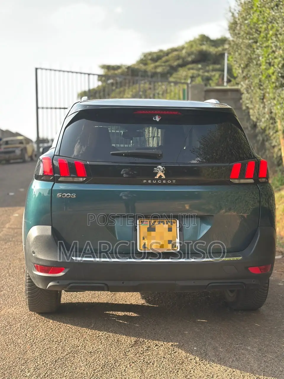 Peugeot 5008 1.6 BlueHDi 120 GT Line 2017 Blue