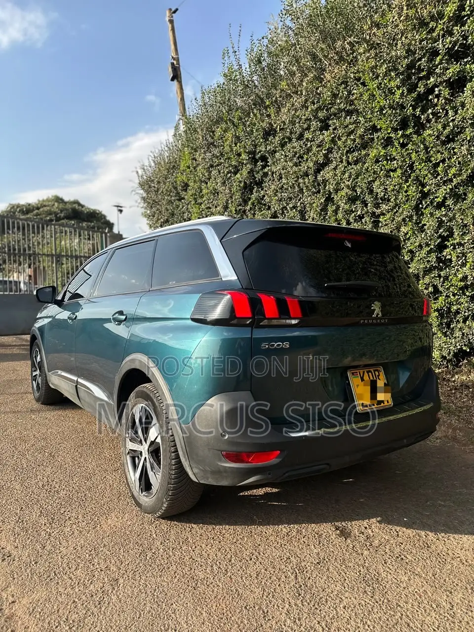 Peugeot 5008 1.6 BlueHDi 120 GT Line 2017 Blue