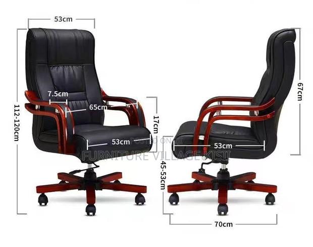 Office Chair: Executive Leather Chair - thumbnail 12