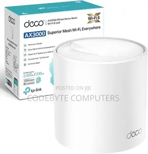 TP-Link Deco X50 AX3000 Whole Home Mesh Wi-Fi 6 System (2 Pack)