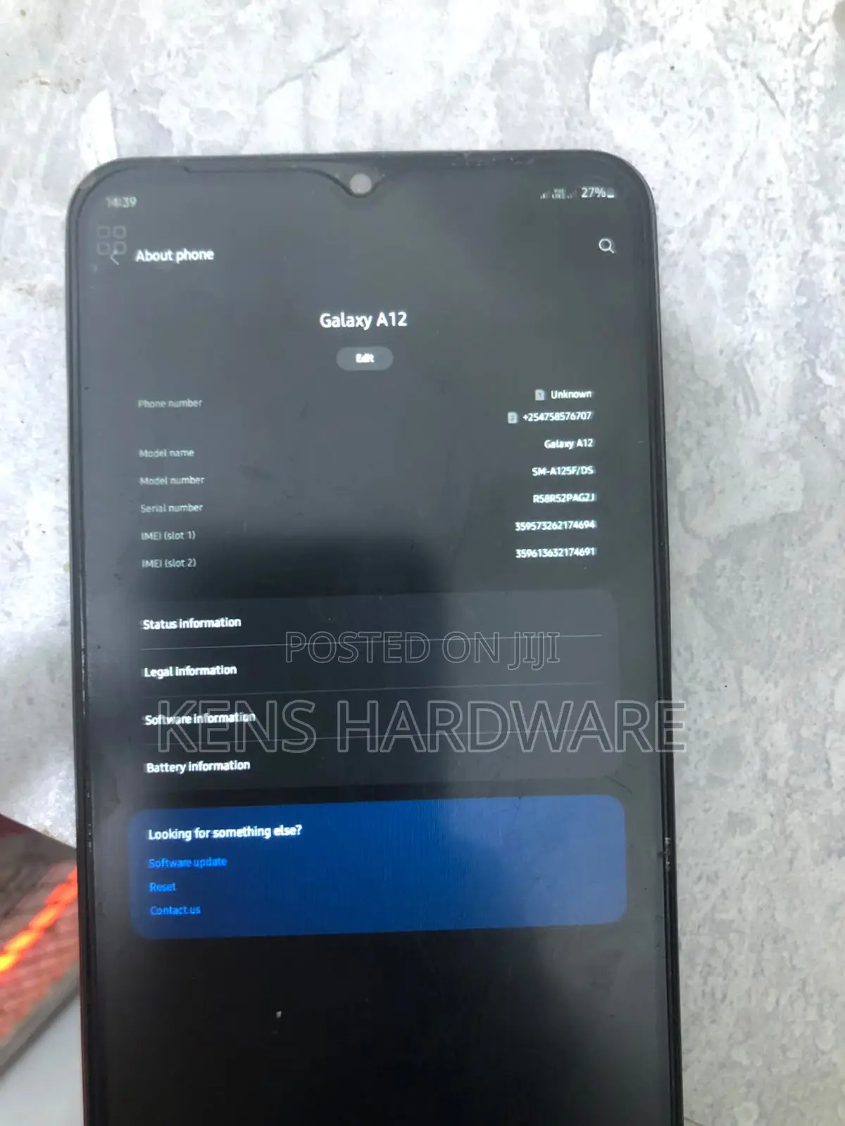 Samsung Galaxy A12 64 GB Black