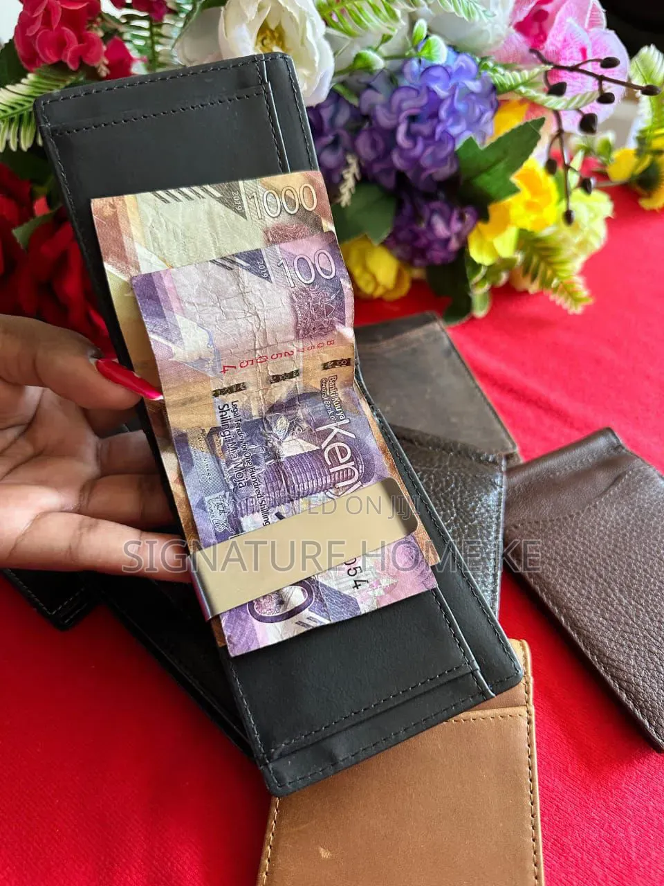 Leather Wallets With Money Clip