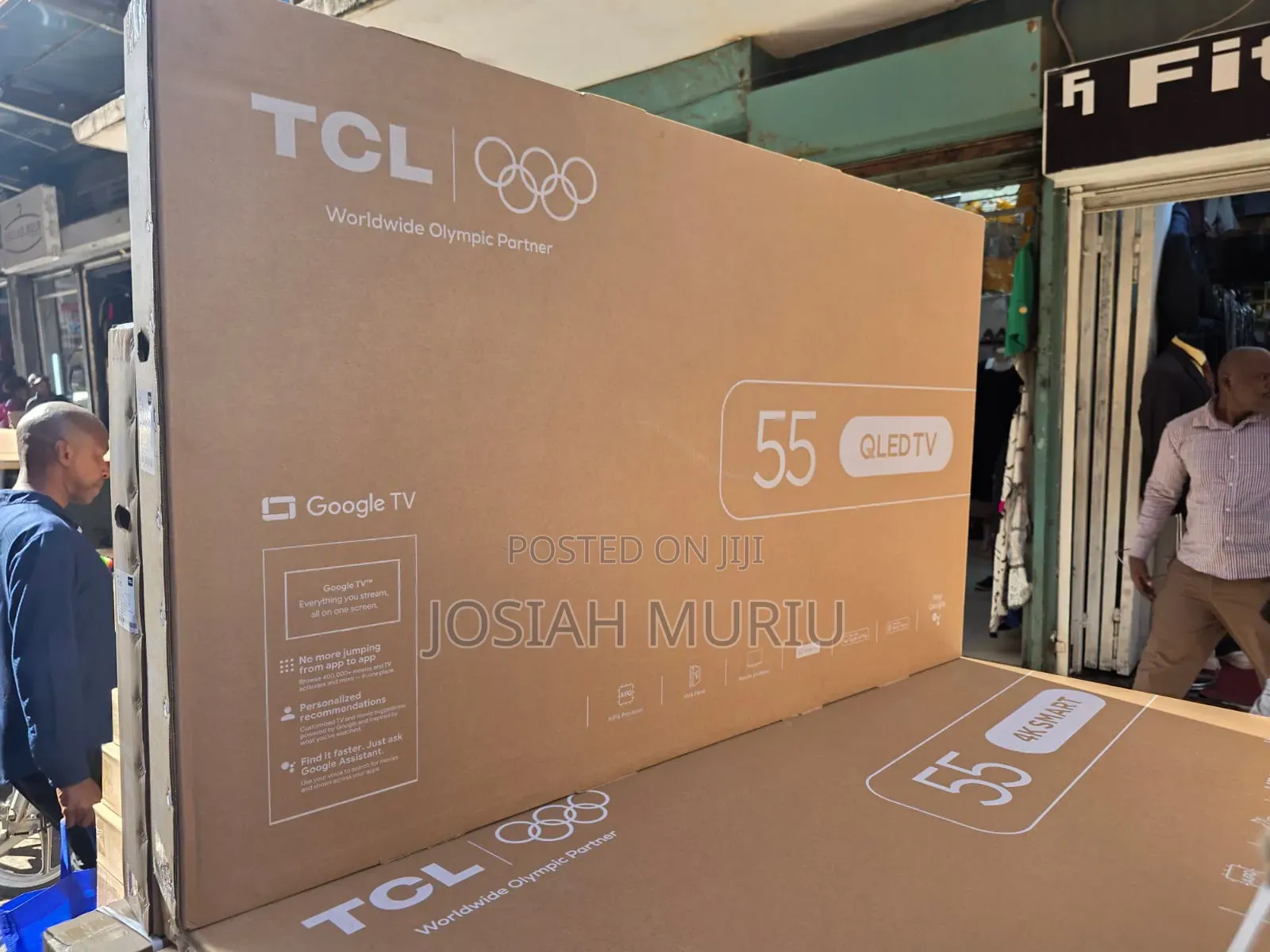 TCL 55t6d 55" Qled Google Smart TV
