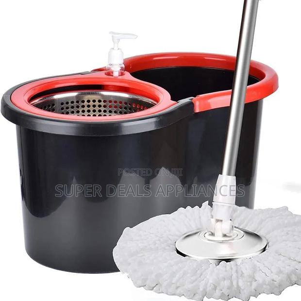 Magic Spin Mop With a Metallic Insert - thumbnail 2