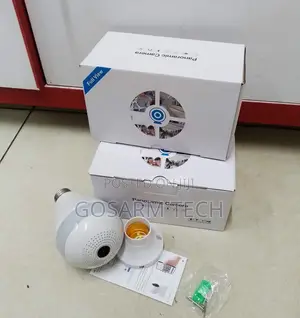 V380 Panoramic Bulb Security Camera – Remote Phone Monitoring
