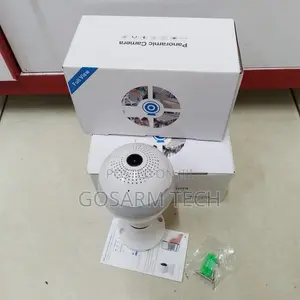 Panoramic V380 WiFi CCTV Bulb Camera – Easy Installation