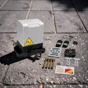 Reliable Remote Control Automatic Sliding Gate Opener Complete Kit