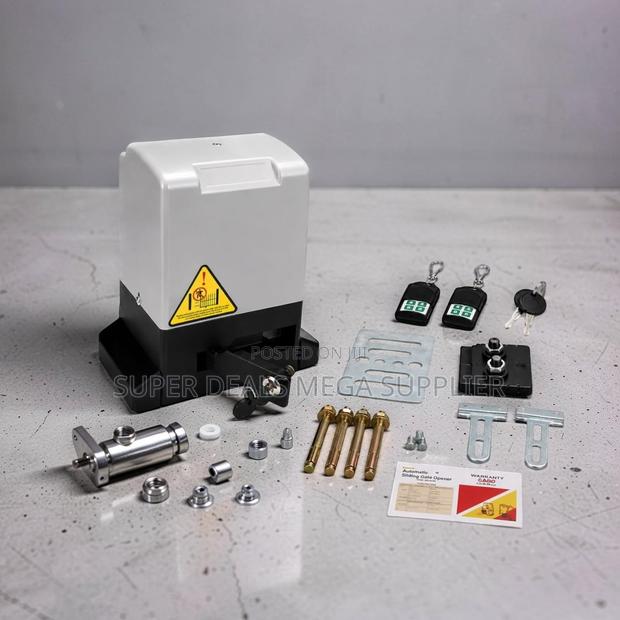 Advanced Security Automatic Sliding Gate Opener Complete Kit