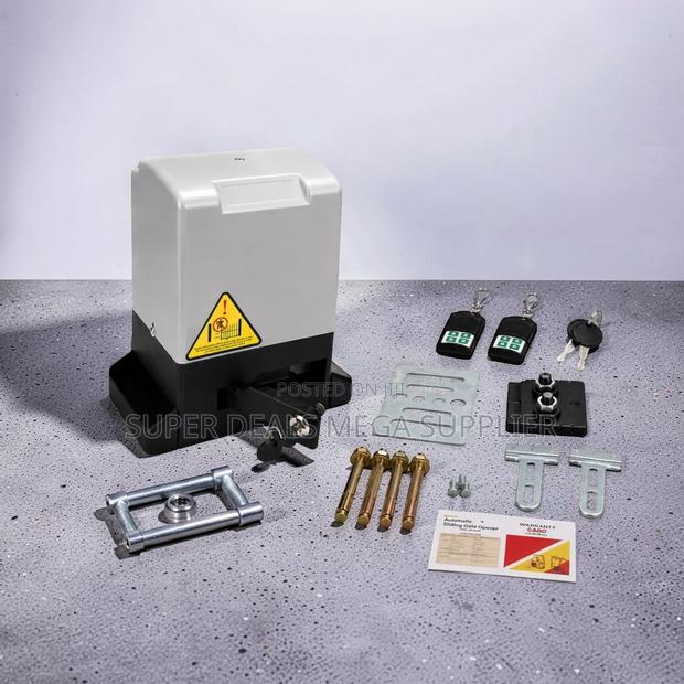 Efficient Motor Automatic Sliding Gate Opener Complete Kit - main view