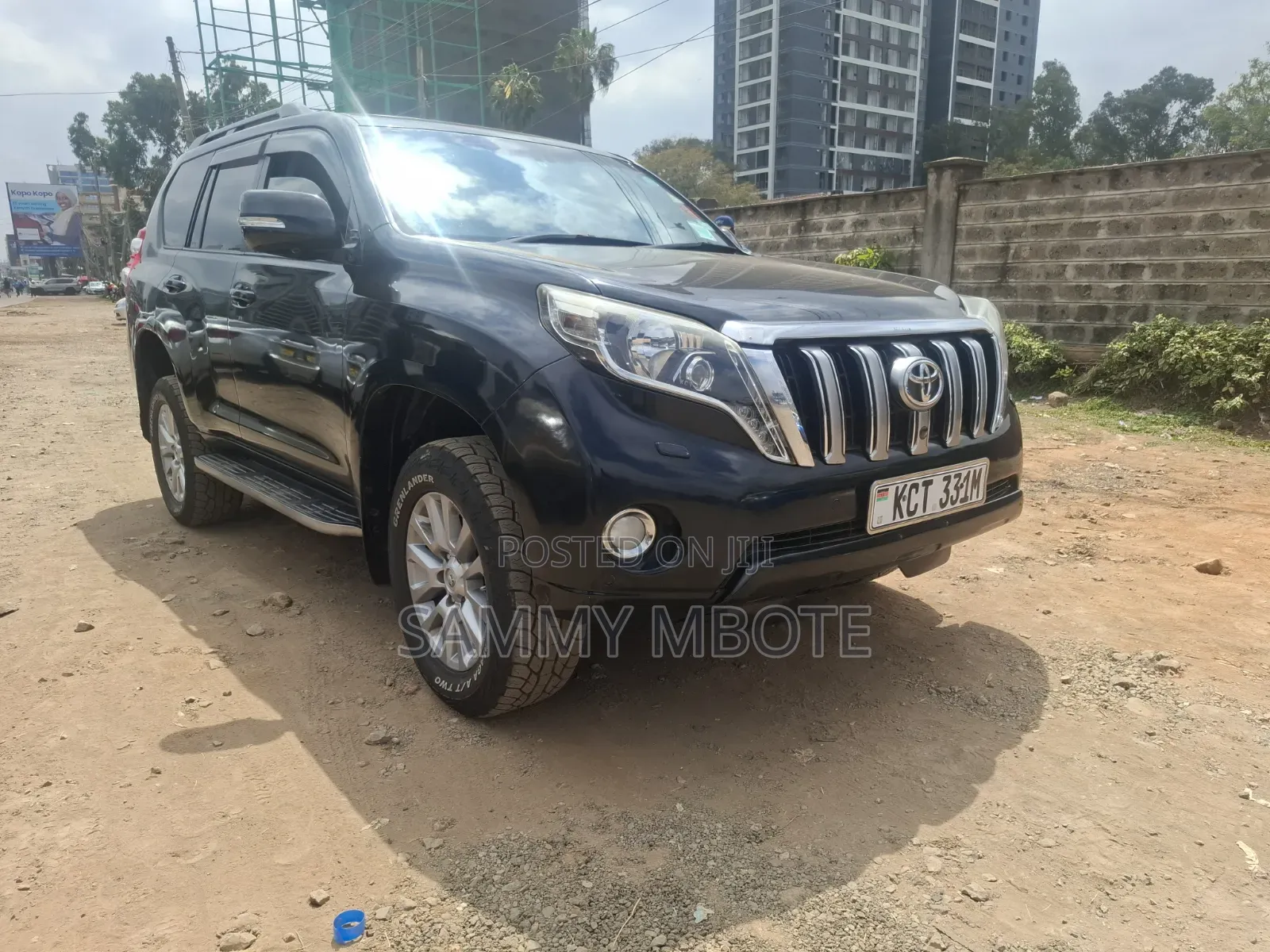 Toyota Land Cruiser Prado 2015 Black