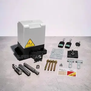 Weather Resistant Automatic Sliding Gate Opener Complete Kit