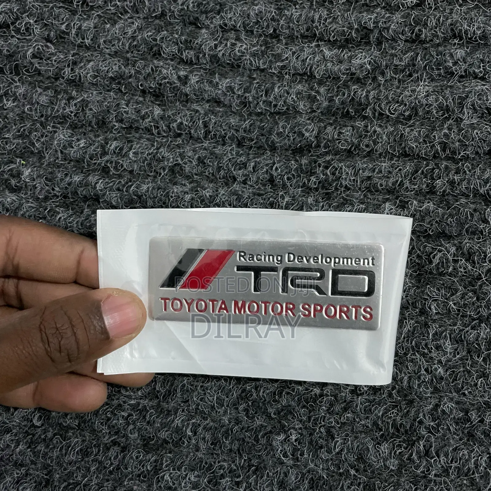 Toyota TRD Logo Emblem Badge