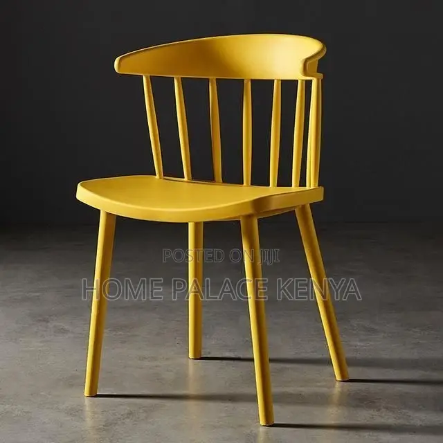 Plastic Chair; Comfortable Stackable Plastic Dining Chair