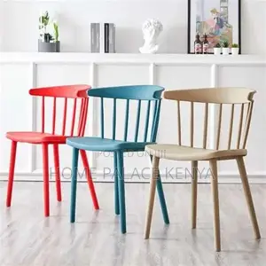 Plastic Chair; Comfortable Stackable Plastic Dining Chair